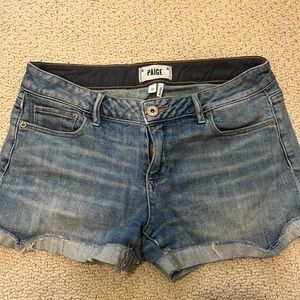 Paige Denim shorts, size 26